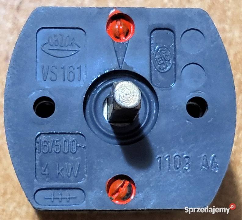 Łącznik krzywkowy pakietowy Obzor VS161 500V 16A Pozostałe lubelskie Włodawa