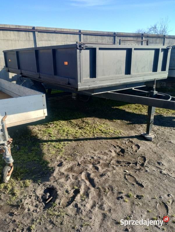 Przyczepa jednoosiowa wywrotka na trzy strony świętokrzyskie Mnichów