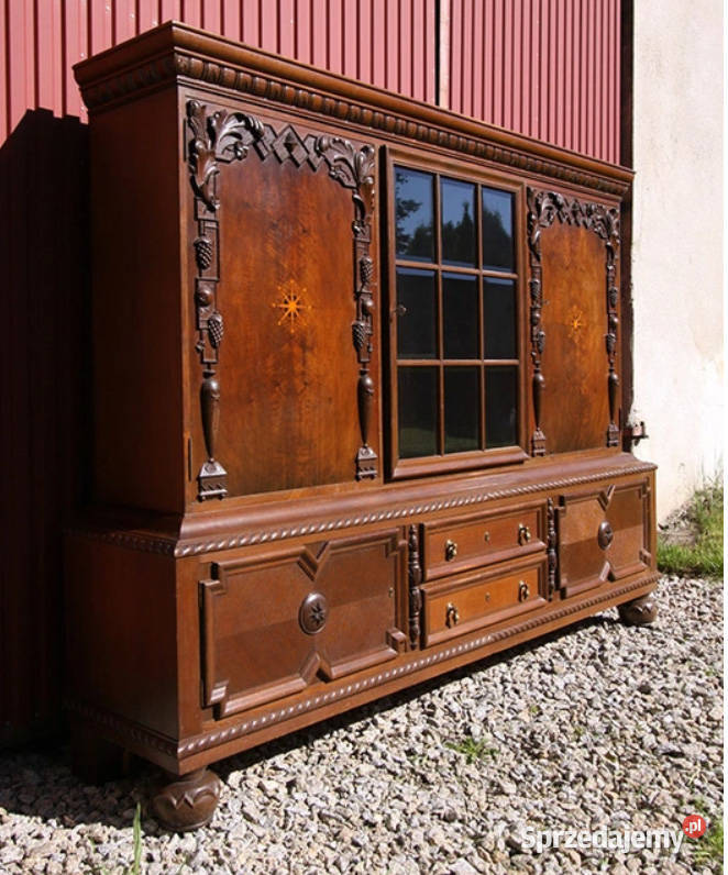 Wspaniała antyczna biblioteka gabinetowa z 1925 Wrocław sprzedam