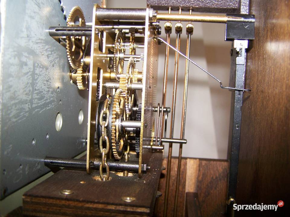 Zegar wiszący z fazami księżyca SBS Feintechnik Koszalin