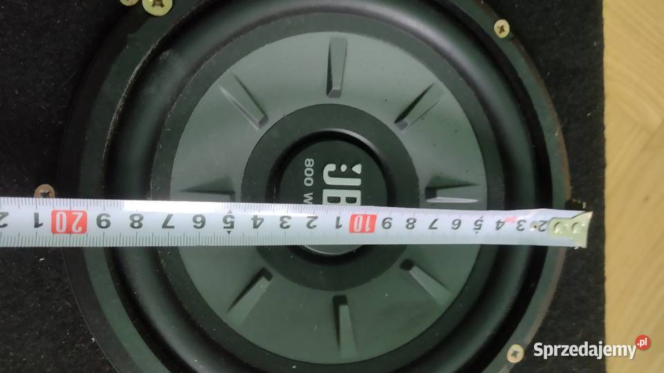 Skrzynia basowa z glosnikiem basowym JBL800w Głośniki Elektronika