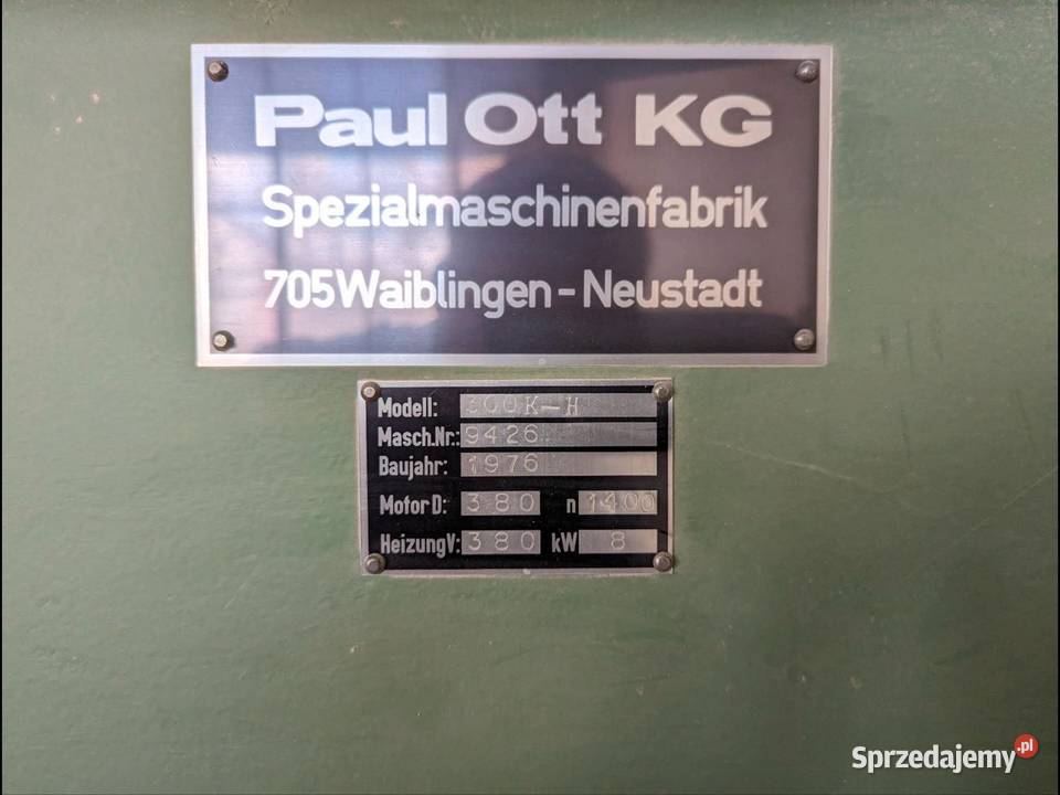 Prasa półkowa OTT Wejherowo sprzedam