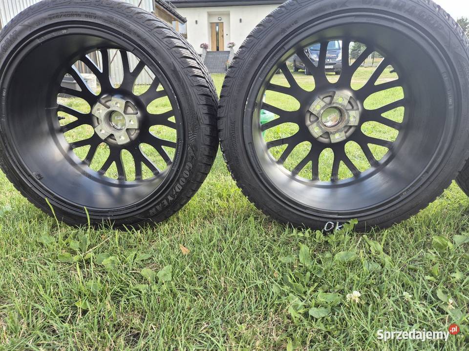 Koła 19 5x112 zimowe Goodyear VW audi mercedes Dąbrowa Zielona sprzedam
