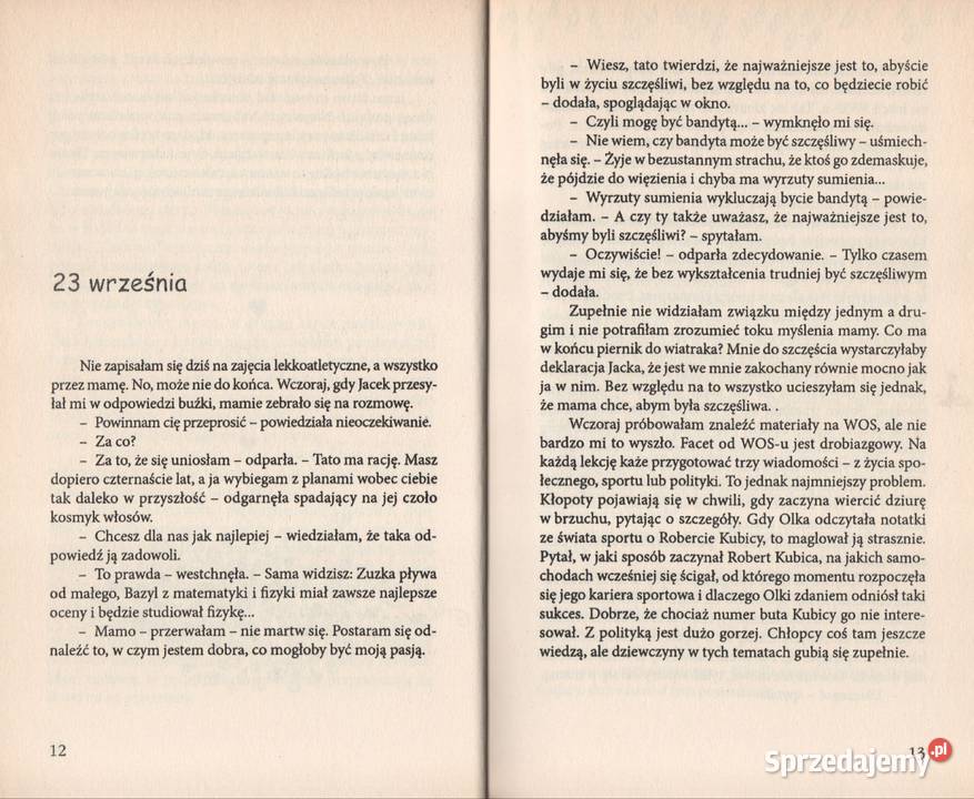 PAMIĘTNIK NASTOLATKI TOM III Beata Andrzejczuk miękka Gorzów Wielkopolski