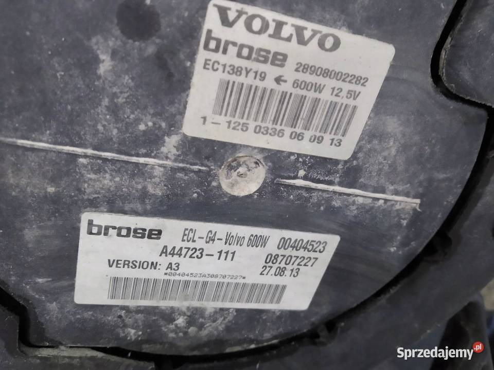 WENTYLATOR CHŁODNICY 32 B 31368075 Volvo XC 90 I