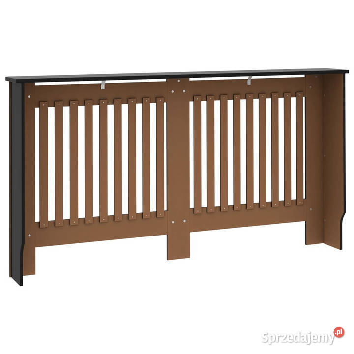 Osłona na kaloryfer czarna 152x19x815 MDF Dom i Ogród mazowieckie Warszawa