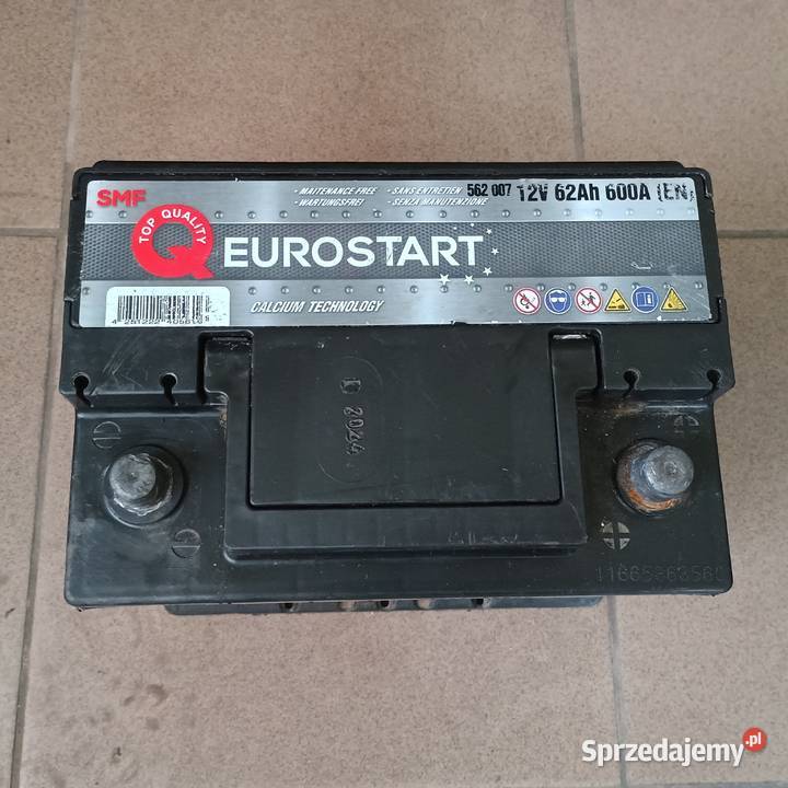 Akumulator EUROSTART 62Ah 600A Lublin