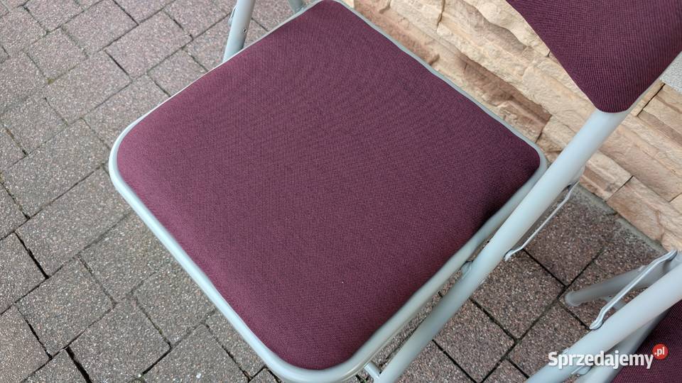 Krzesła składane BOOSDEN 2 sztuki Jadowniki sprzedam