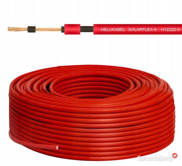 Kabel PV HELUKABEL H1Z2Z2K 6mm2 CZERWONY UV