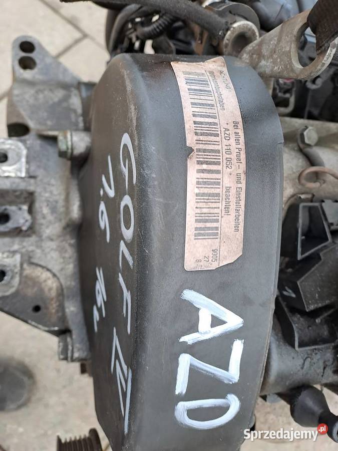 udi Volkswagen 16 16v 105 silnik kod AZD AUS ATN śląskie Jastrzębie-Zdrój