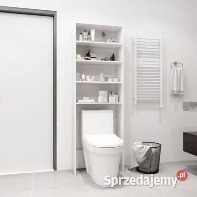vidaXL Szafka na pralkę biała 64x24x190 wolnostojące AGD Warszawa