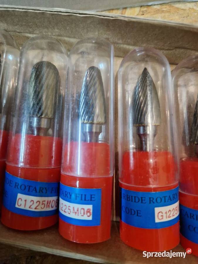 FREZY TRZPIENIOWE DO METALU 12 Larbide Burrs