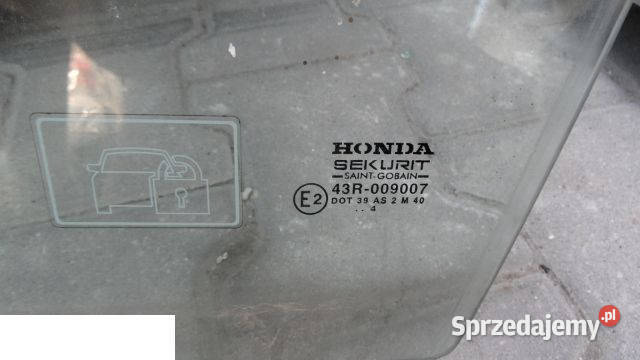 HONDA CIVIC 2004 5D SZYBA DRZWI LEWA PRZEDNIA
