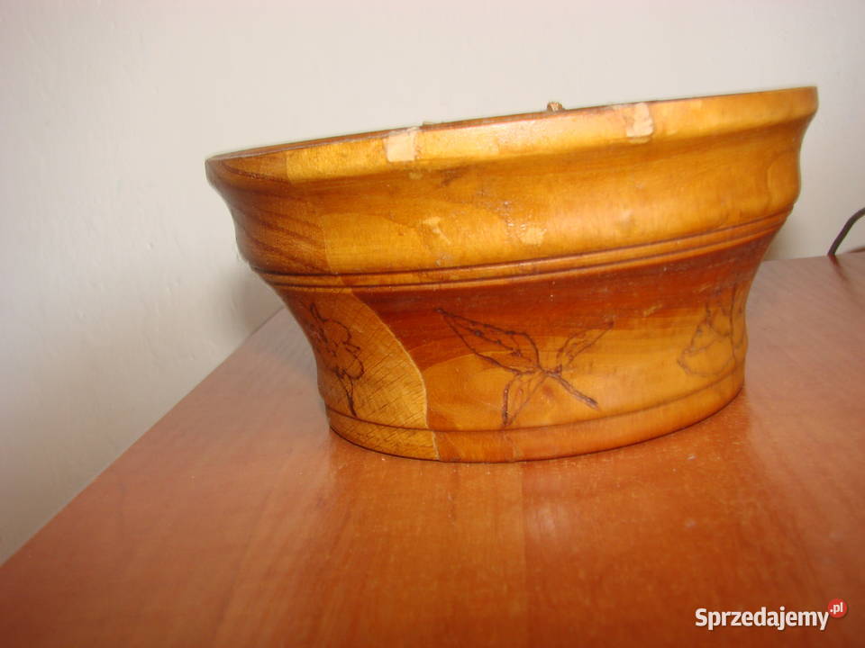 drewniana miseczka Pruszcz Gdański