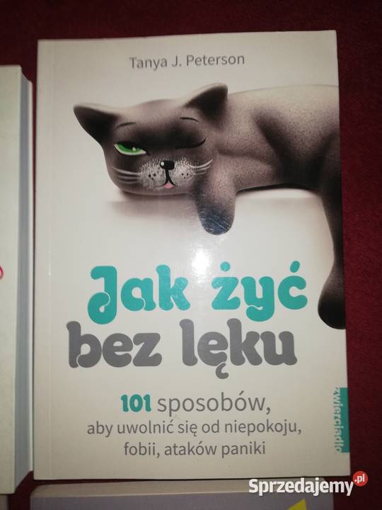 żyć bez lęku poradniki psychologiczne motywacja, rozwój osobisty Warszawa