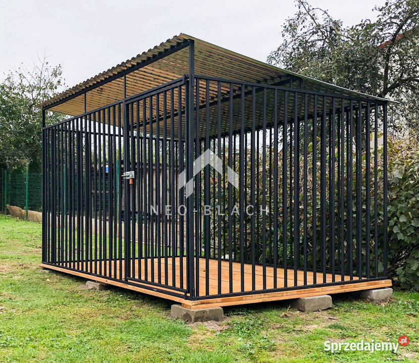 Kojec Psów 3x25m Drewniana podłoga NB180