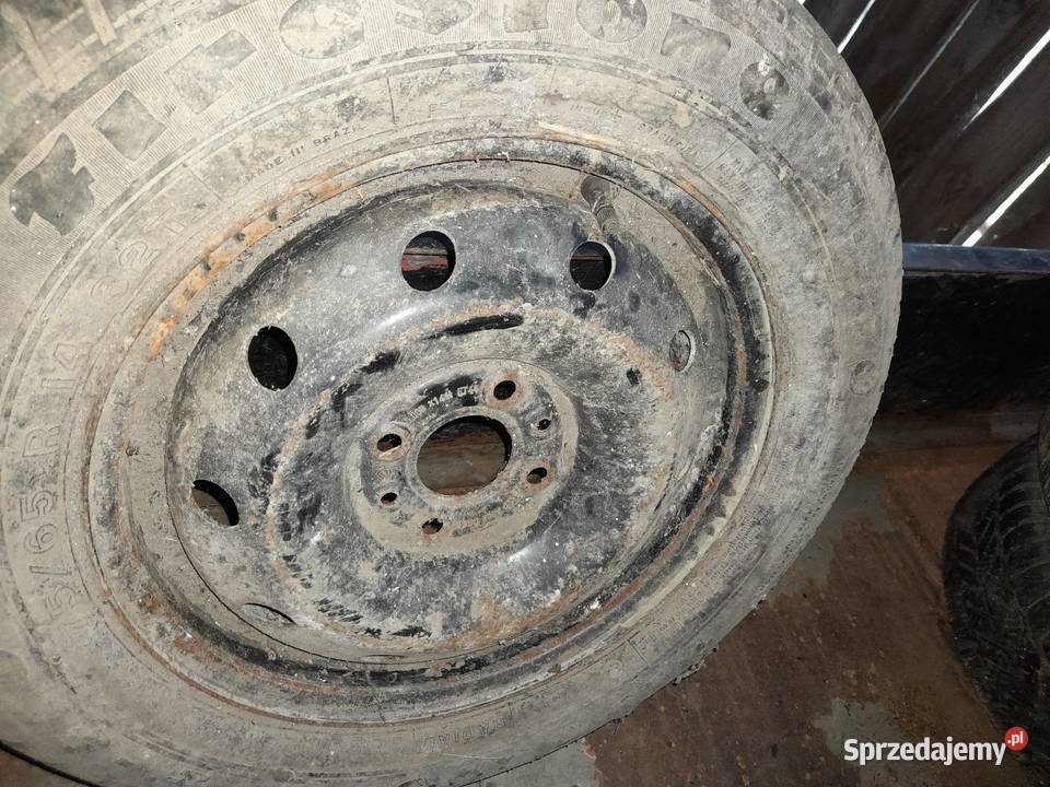 Kompletne koła 14 z oponami zimowymi do Fiata