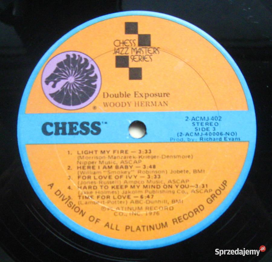 Woody Herman Double Exposure 2 LP Chess USA Szczecin