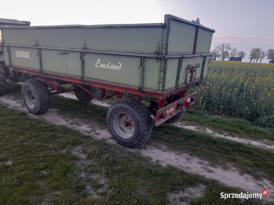 Przyczepa wywrotka 3strony Krone 8t Emsland Łosice