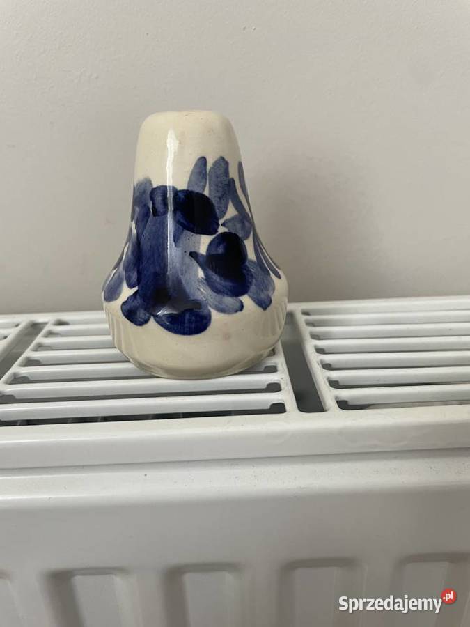 Włocławek stara fajansowa solniczka Pruszcz Gdański