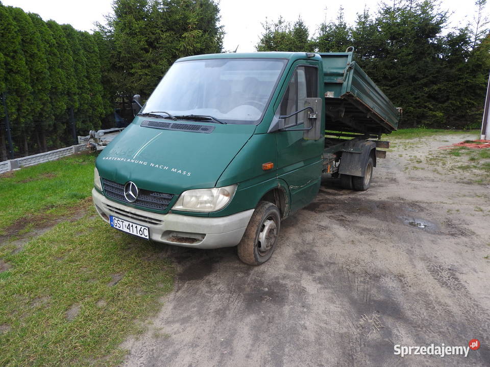 mercedes sprinter wywrotka 35t blizniak manualna Starogard Gdański