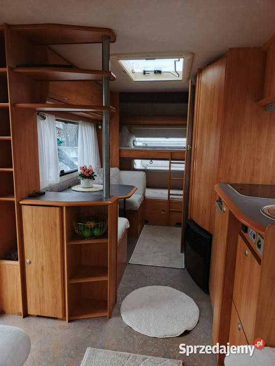przyczepy kempingowe Adria Adora Piętrowe łóżko lubelskie Chełm