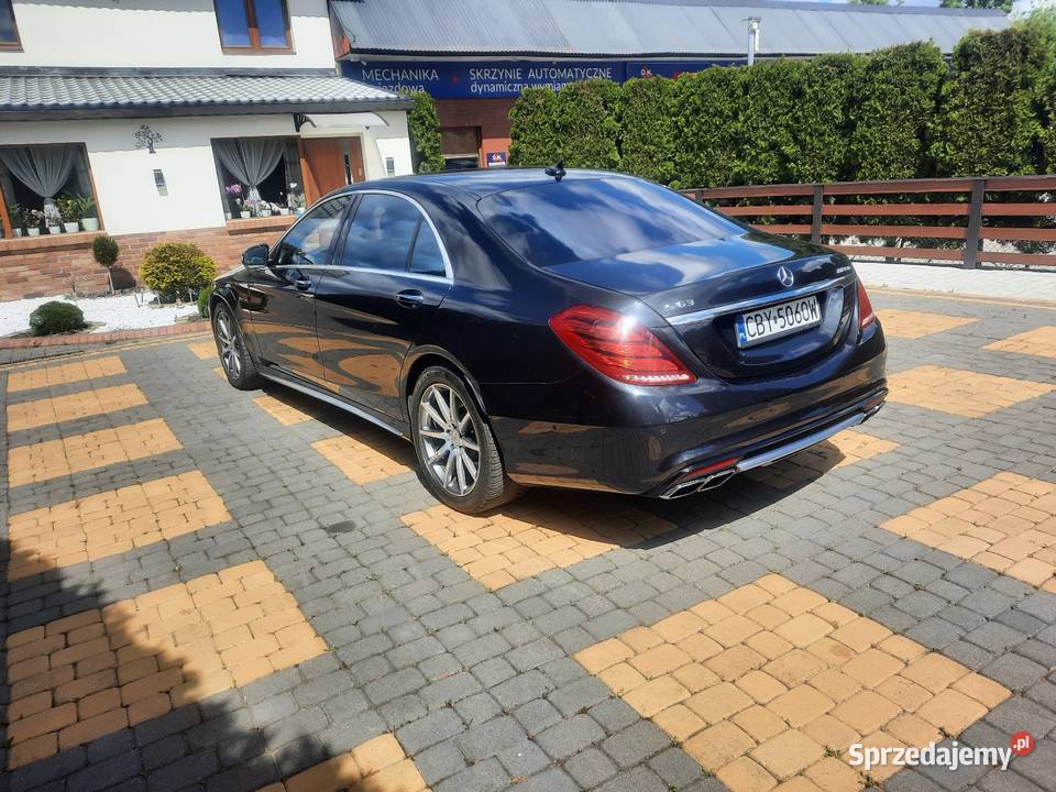 Mercedes S 63 AMG LONG 4X4 SALONOWY 2014 r Bydgoszcz