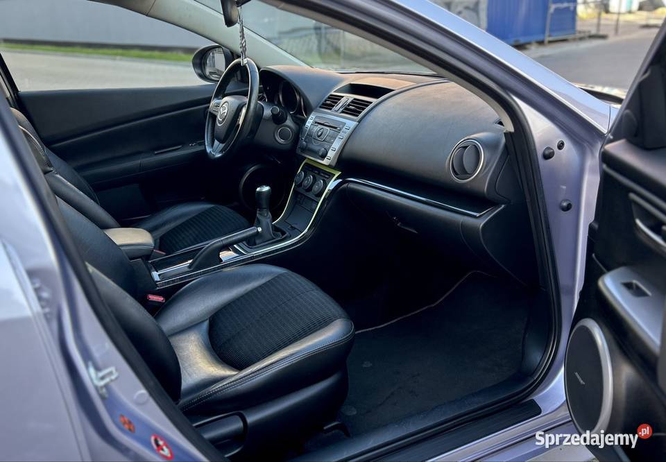 Mazda 6 25 benzyna Sport Dynamic 2008r Zadbana Szczecin