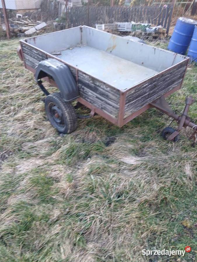 Przyczepa na resorach Rok produkcji 2000 śląskie Wilkowice