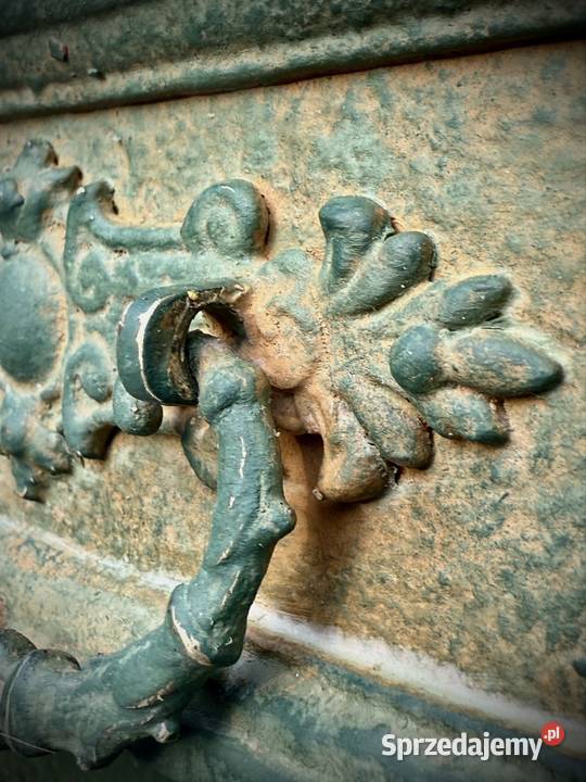 Komoda bieliźniarka vintage zielona shabby chic