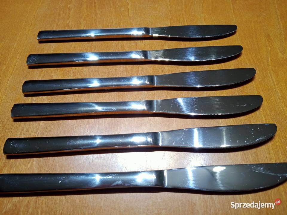 Noże stołowe SSW 6 niecałe 22 nowe Kraków
