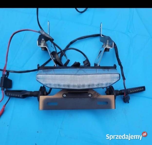 Kawasaki ZX6R ZX 6R MOCOWANIE TABLICY LAMPA TYŁ Nowy Tomyśl
