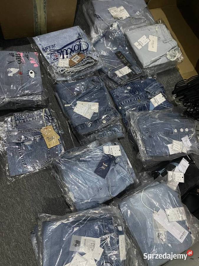 Sprzedam odzież jeansową śląskie Czechowice-Dziedzice sprzedam