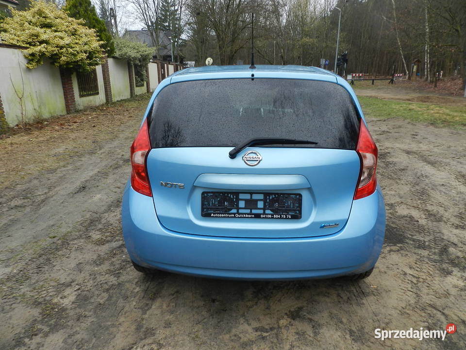 Nissan Note E12 śliczny zadbany SERWISOWANY immobilizer Puszczykowo