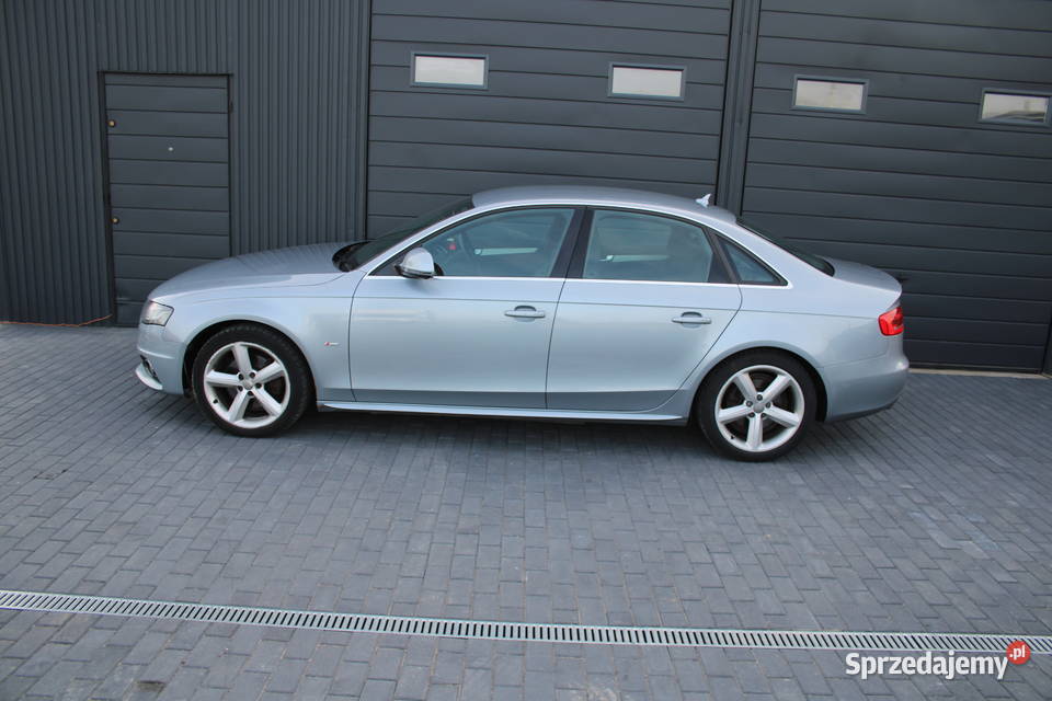 Audi A4 B8 Sedan 2009r 203816mil 20 TDI 2x SLINE Rok produkcji 2009 Iława