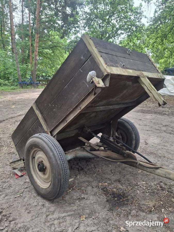Przyczepka wywrotka tz4k kiper traktorek nieuszkodzony Krosno Odrzańskie