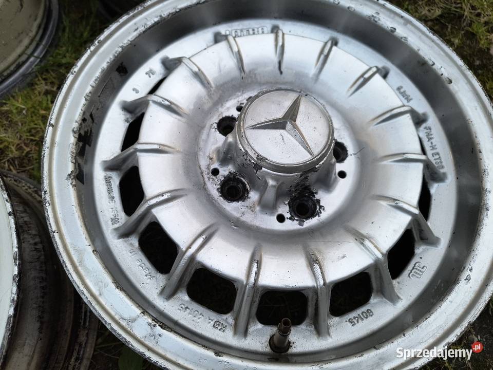 Alufelgi Mercedes W115W123 baroki Średnica 14" śląskie Świerklany