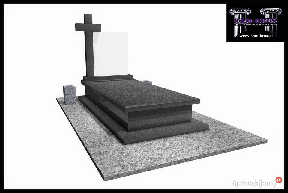 Nagrobki Trzebnica z wizualizacja w 3d