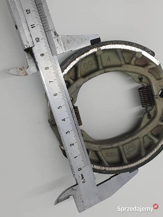 SZCZEKI HAMULCOWE TYL OKLADZINY BEBNA PEUGEOT Części i akcesoria motocyklowe Janowice