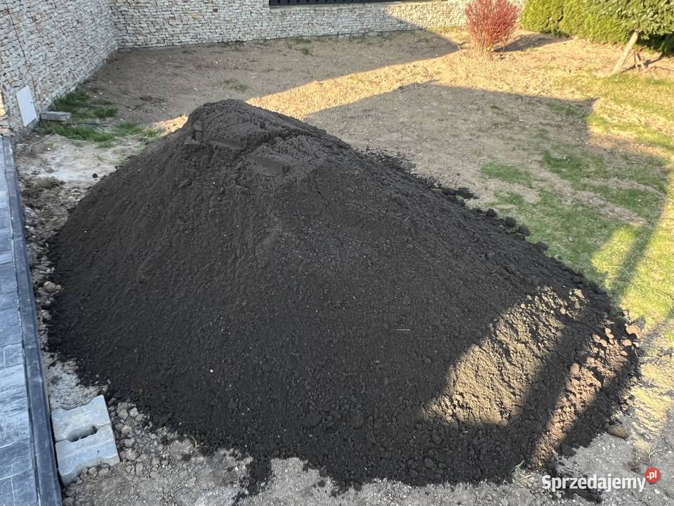 Humus czarnoziem przesiewana ziemia ogrodowa Kraków sprzedam