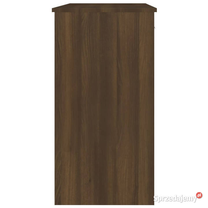 Biurko brązowy dąb 80x40x75 materiał Warszawa