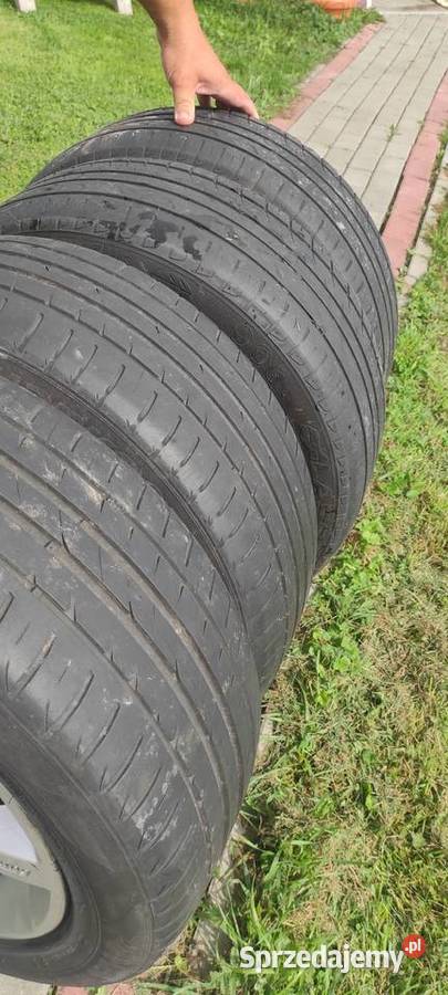 4 koła aluminium opony lato 20555 r16 5x114 64mm zachodniopomorskie Będzino