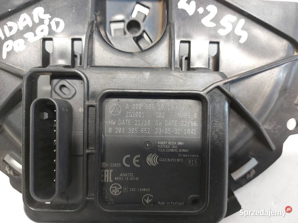Mercedes W254 GLC 220d RADAR CZUJNIK PRZÓD osobowe