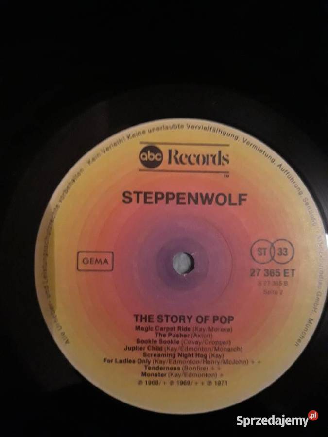 STEPPENWOLF The Story of Steppenwolf hard rock Rzeszów sprzedam