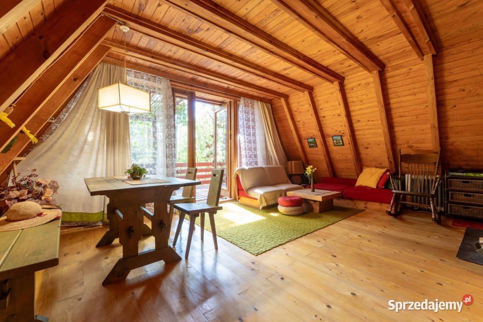 Tuchlin dom letniskowy na działce 1172 m2 taras