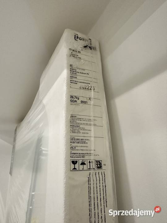 Drzwi białe Porta Verde prawe 80