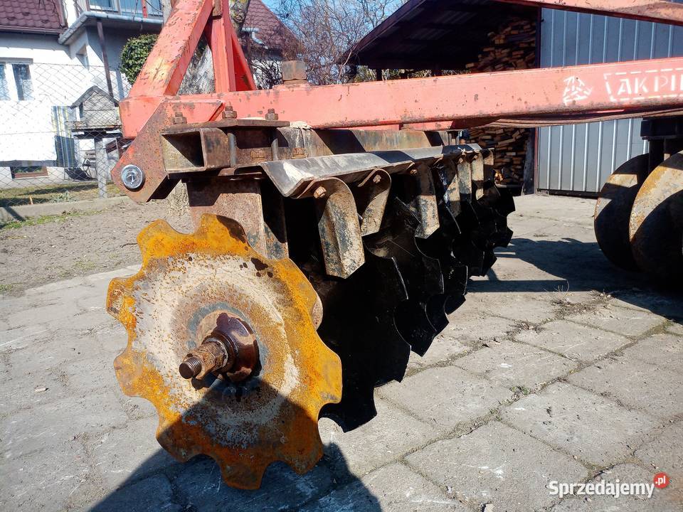 Brona talerzowa 2x8 nieuszkodzony Żelechów