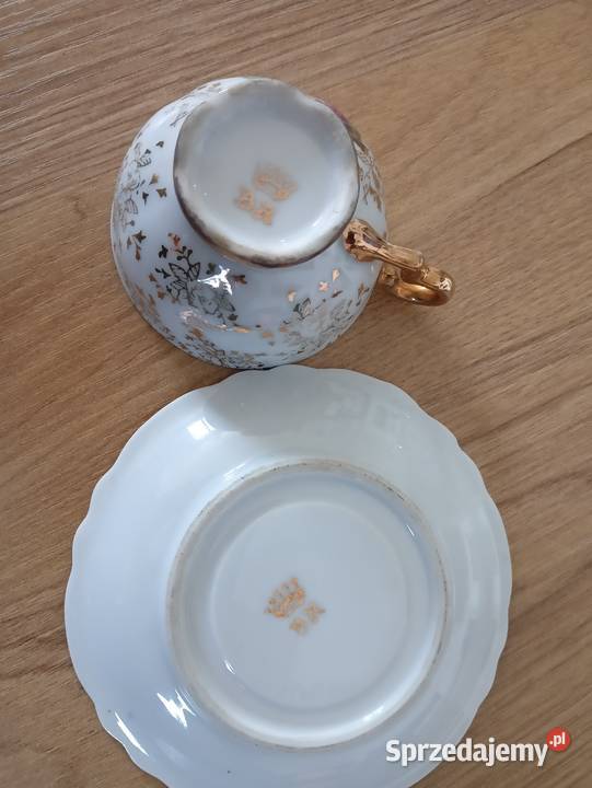 Filiżanka porcelanowa wielokolorowy Limanowa