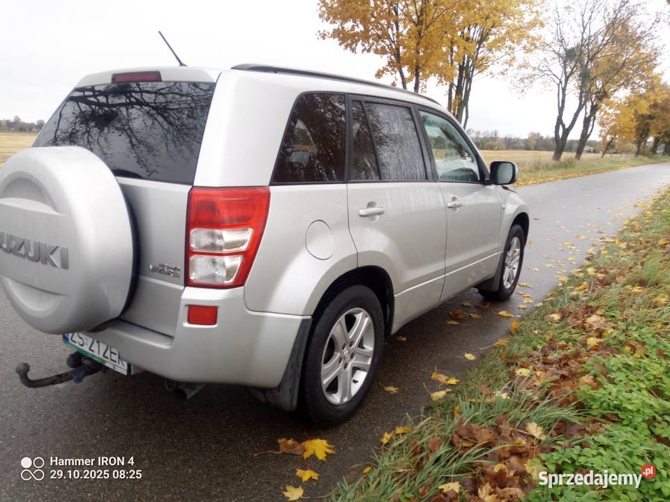 Suzuki Grand Vitara 20 plus gaz roczny warmińsko-mazurskie Barciany