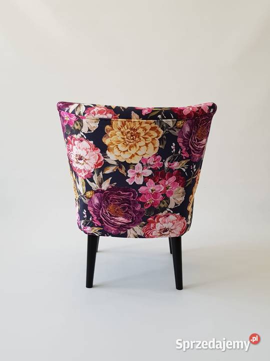 wygodny fotel w kwiaty opolskie